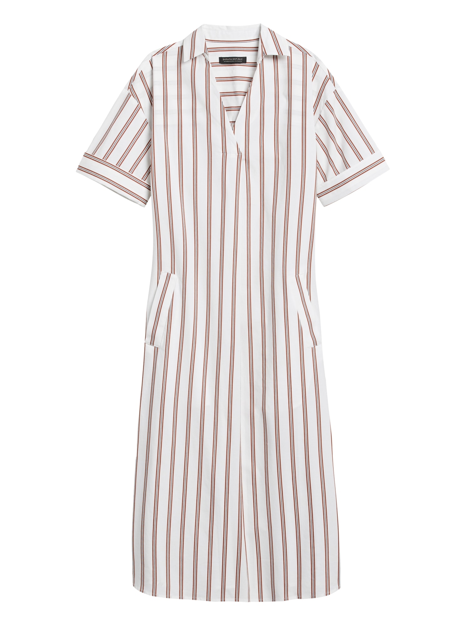 Poplin Shirtdress Banana Republic