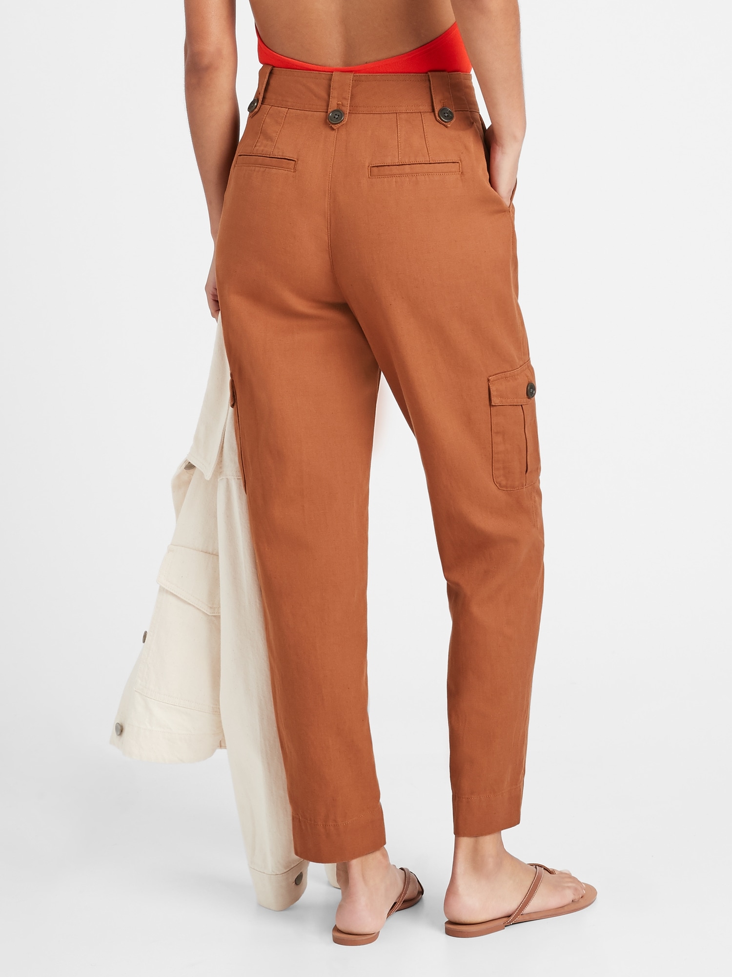 ladies petite cargo trousers