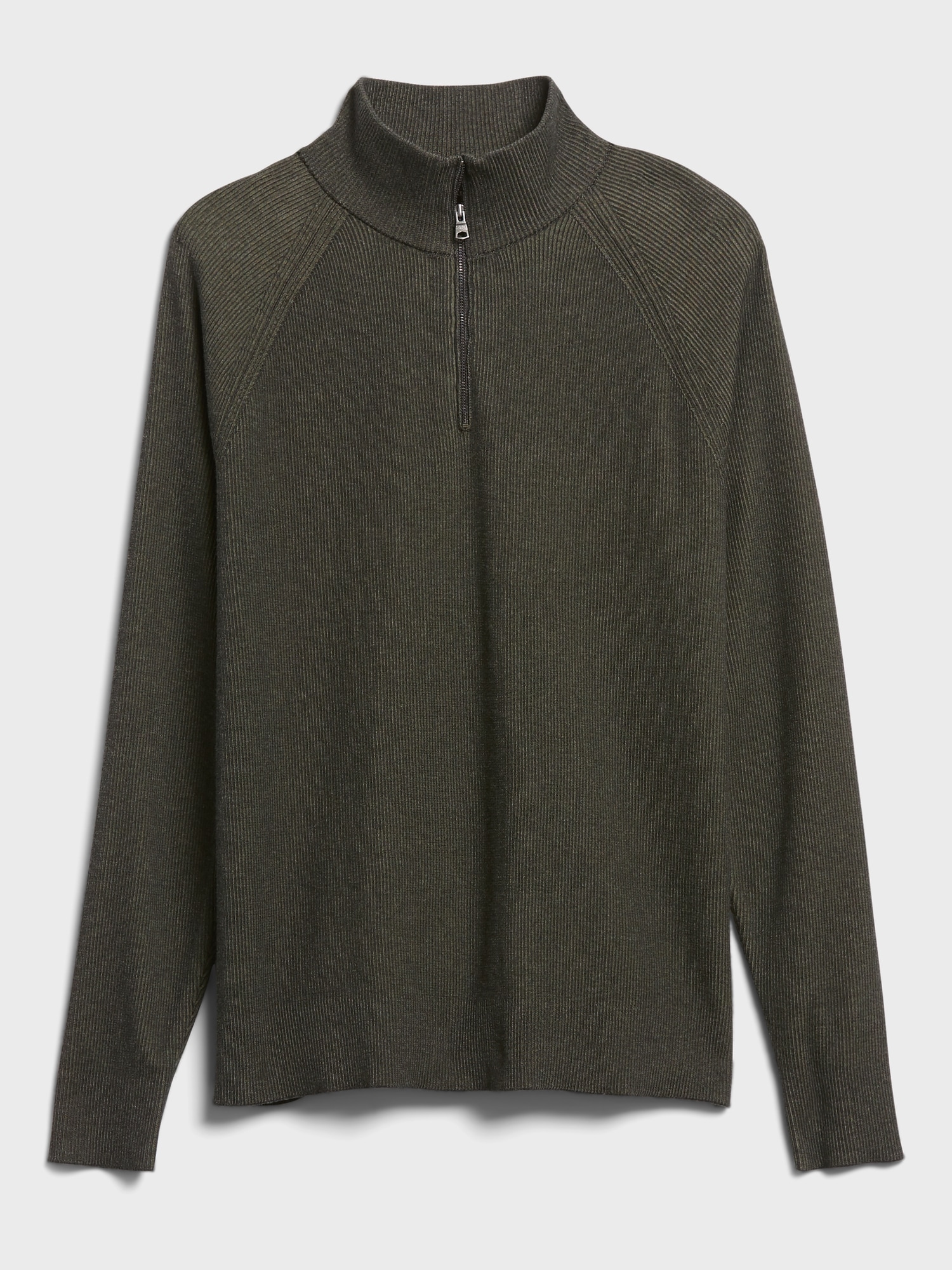 SUPIMA® Half-Zip Sweater