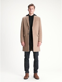 men's top coat banana republic