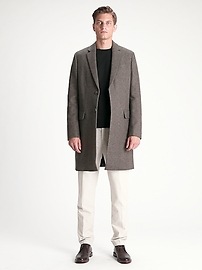 men's top coat banana republic