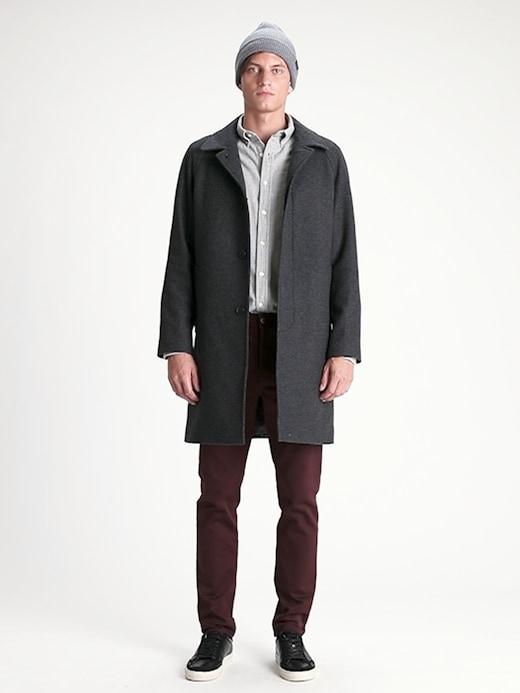 Fashion italian car coat banana republic