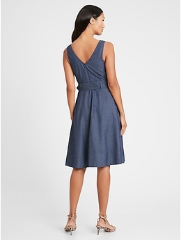 Denim dress best sale banana republic