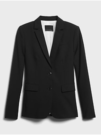 Long and Lean Fit Lightweight Wool Blazer Banana Republic