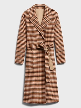 double faced wrap coat banana republic