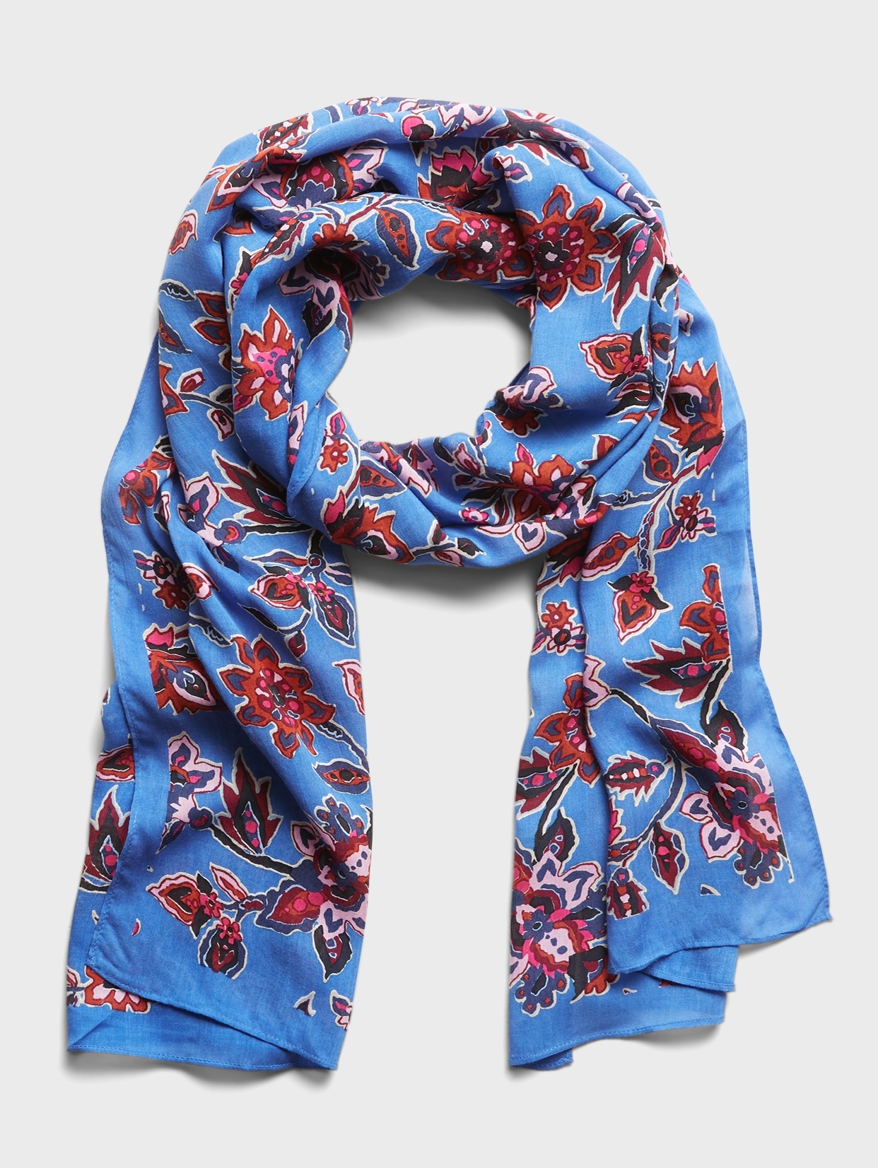 Floral Layering Scarf