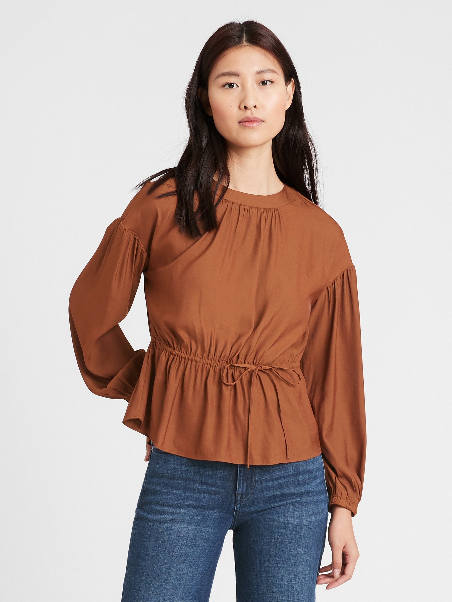 Relaxed Peasant Top