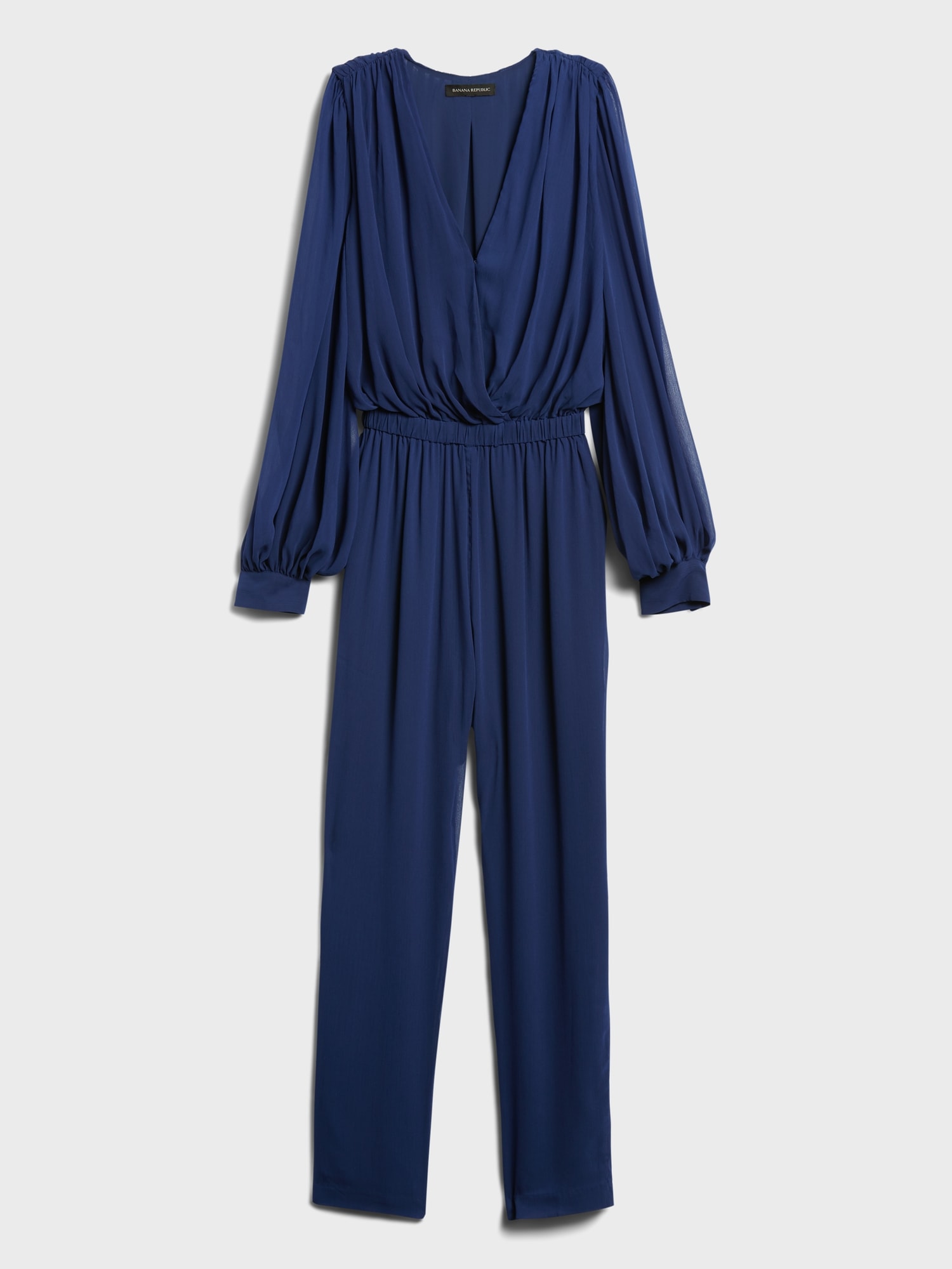 Balloon-Sleeve Jumpsuit | Banana Republic