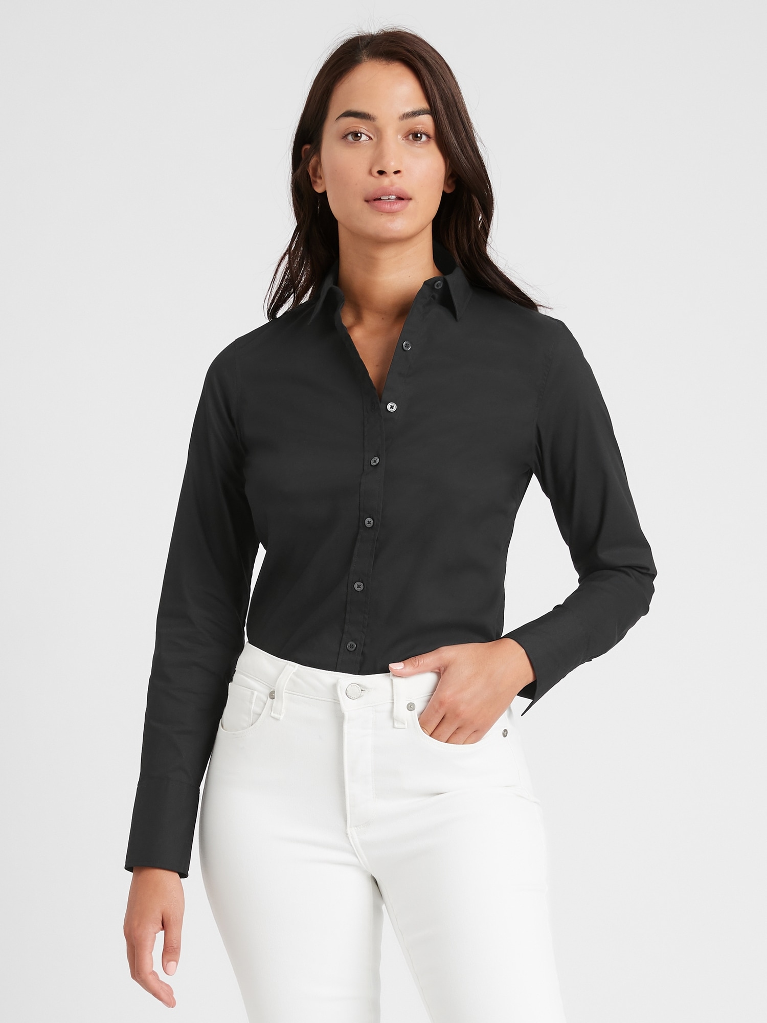 Riley Tailored-Fit Super-Stretch Shirt