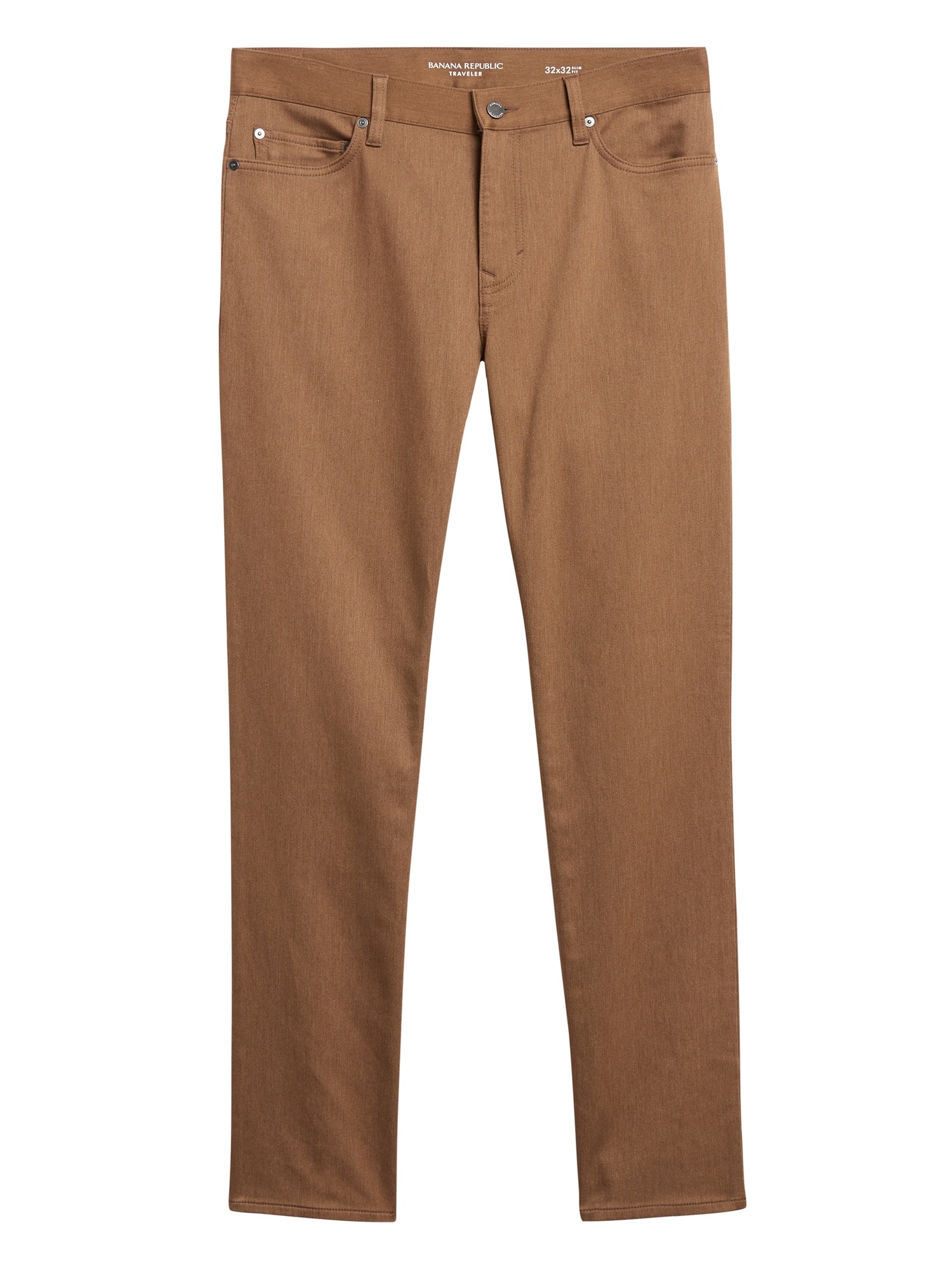 slim brushed traveler pant
