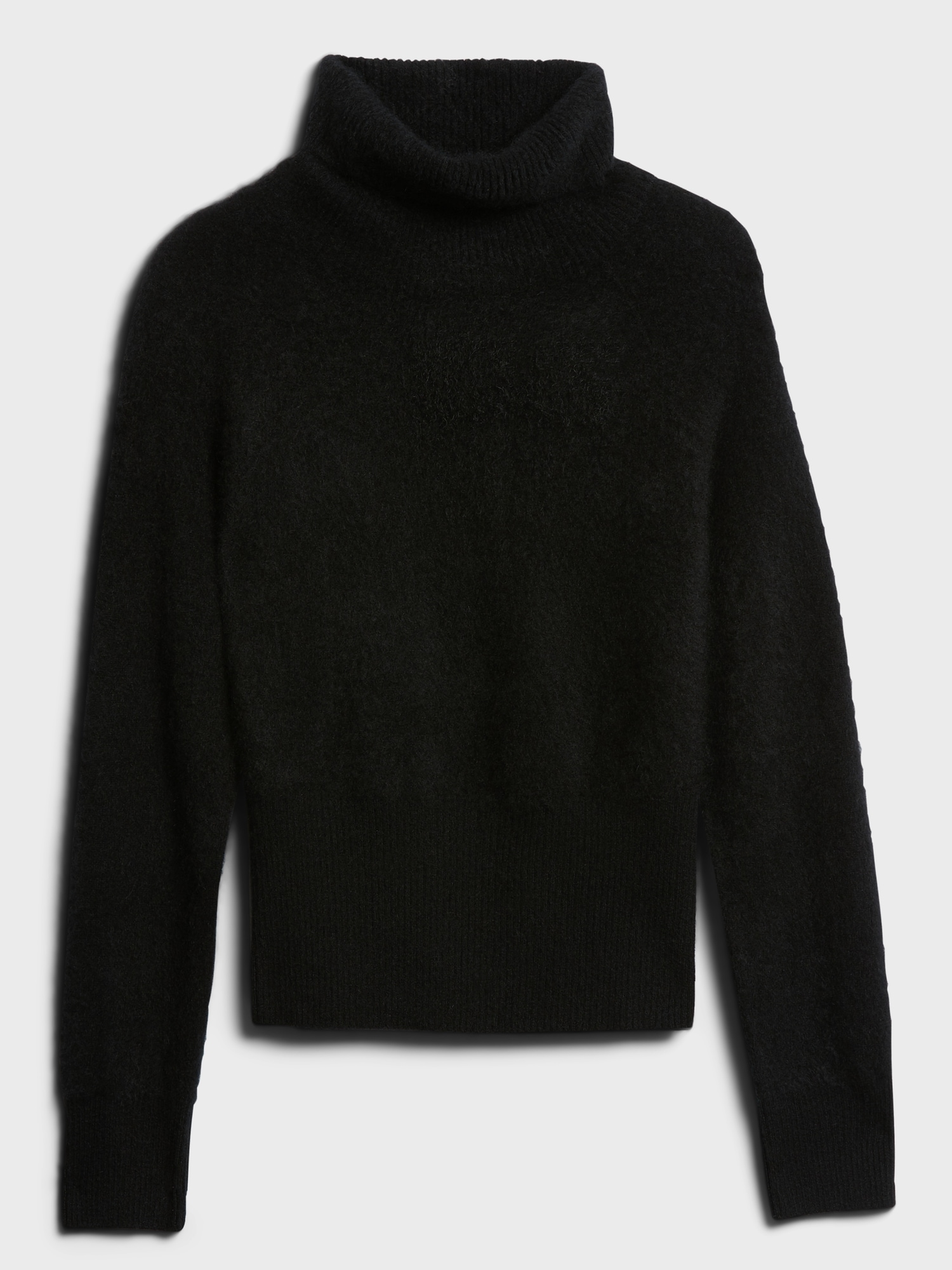 Brushed Cashmere Turtleneck Sweater Banana Republic