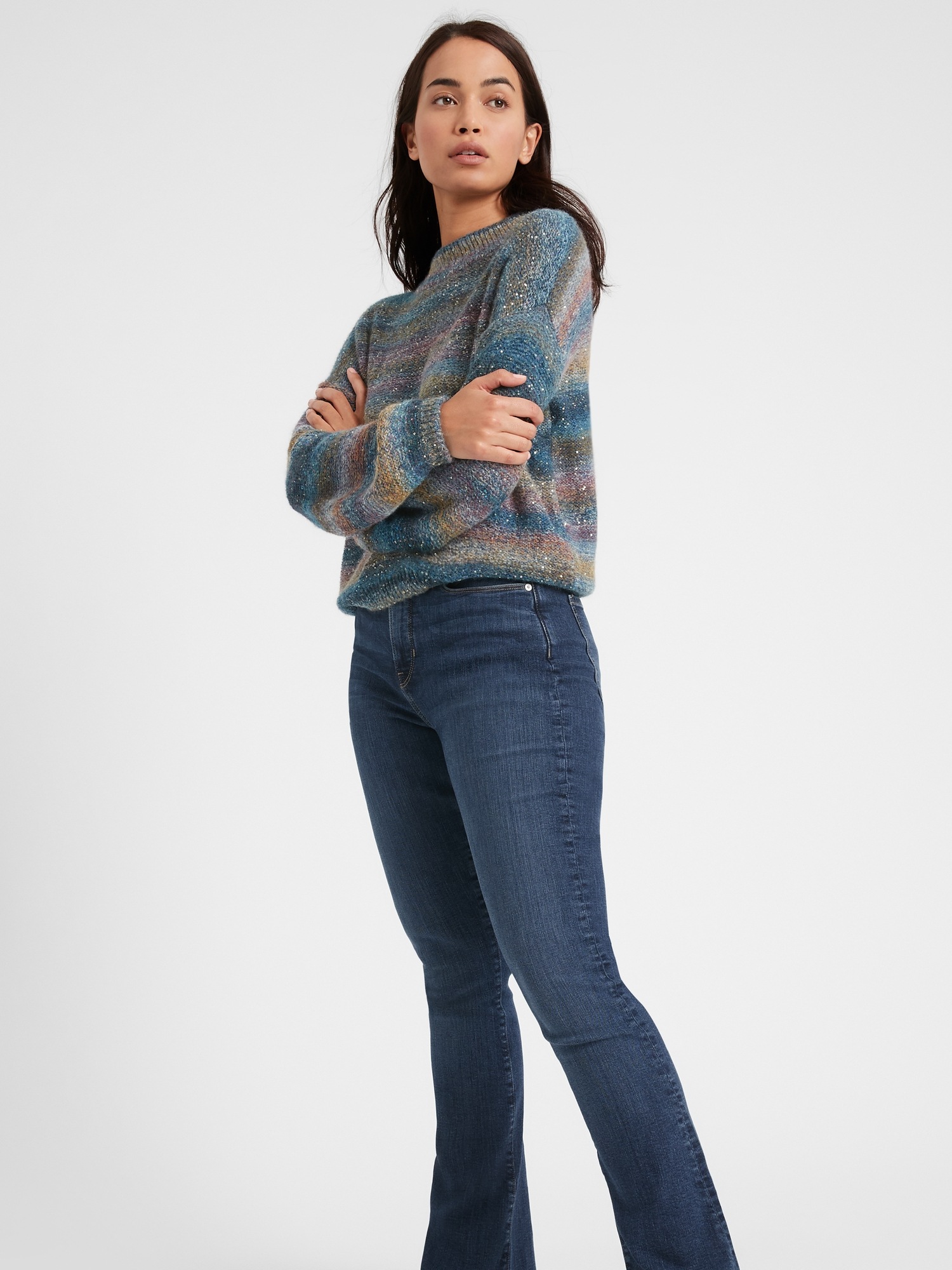 banana republic flare jeans
