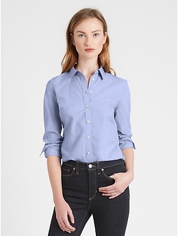 Petite Riley Tailored Shirt | Banana 
