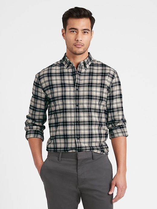 flannel shirts banana republic