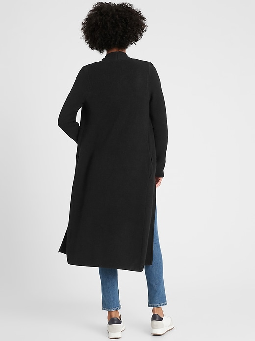 Birdseye duster coatigan Clearance