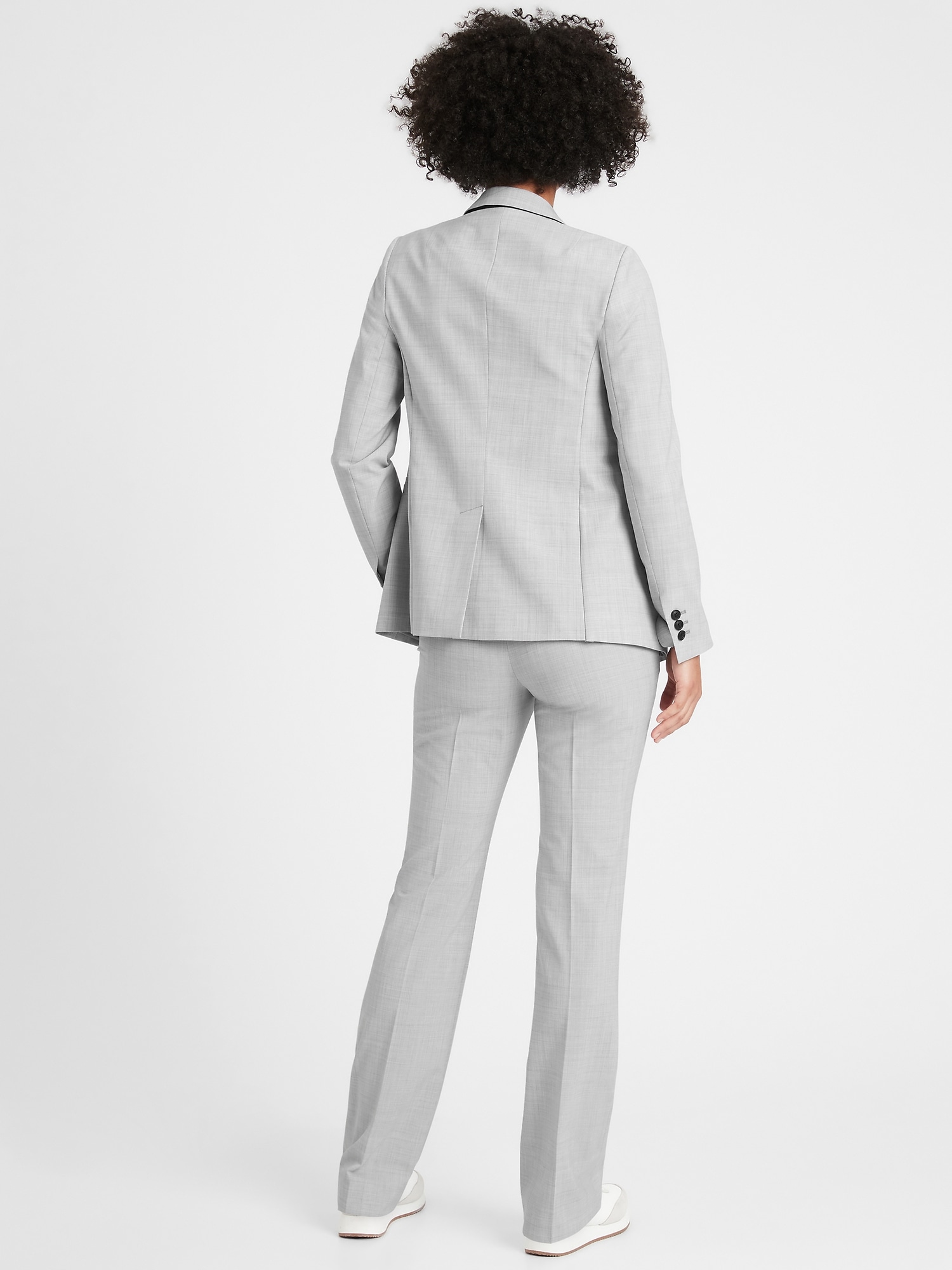 banana republic long lean blazer