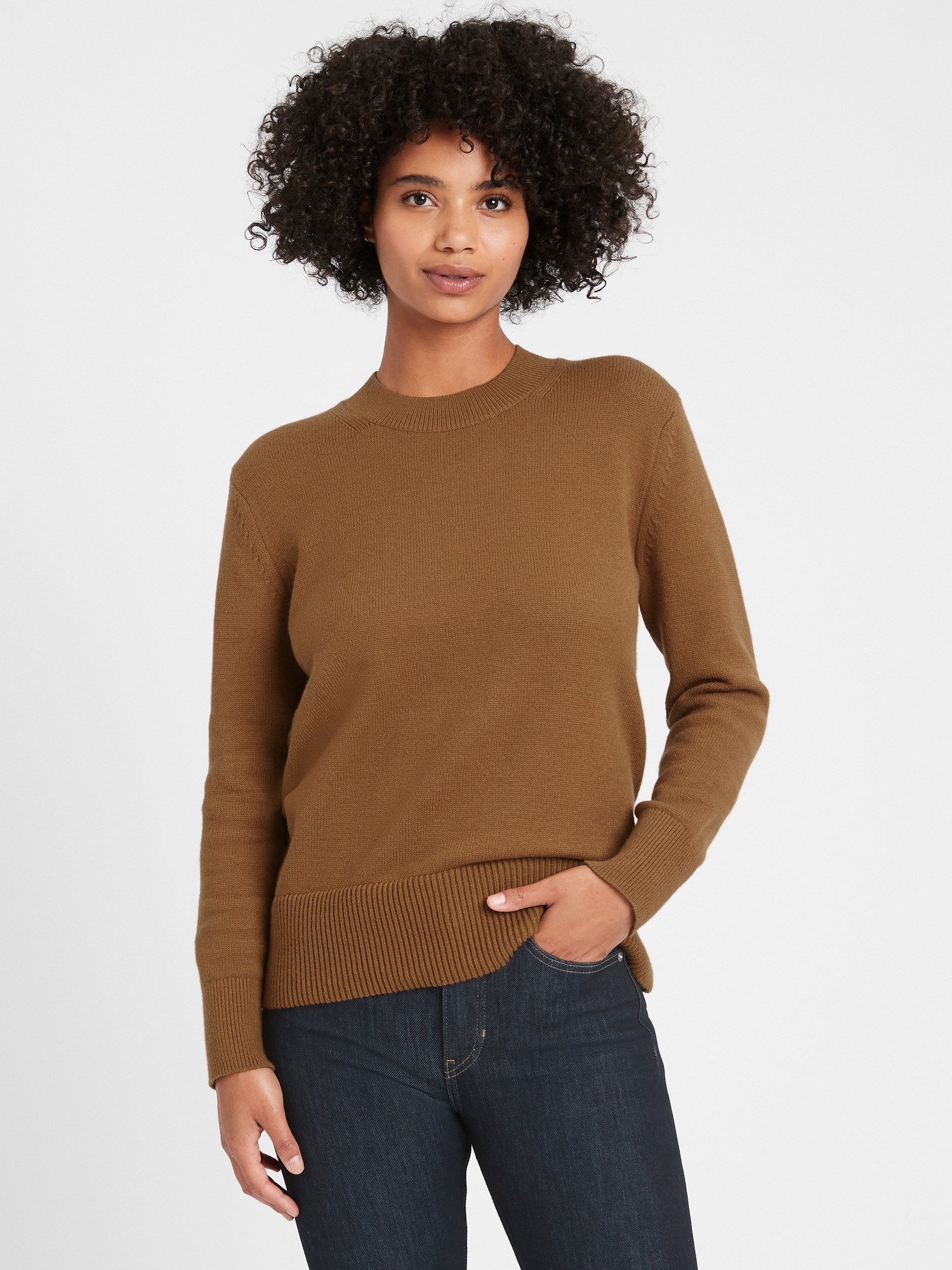 Petite Relaxed Chunky Sweater