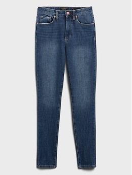 Curvy Mid-Rise Skinny Jean With Back-Seam