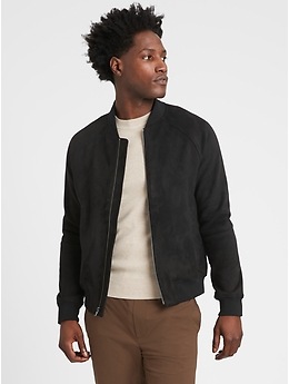 ErsA z Group l black bomber jacket gap