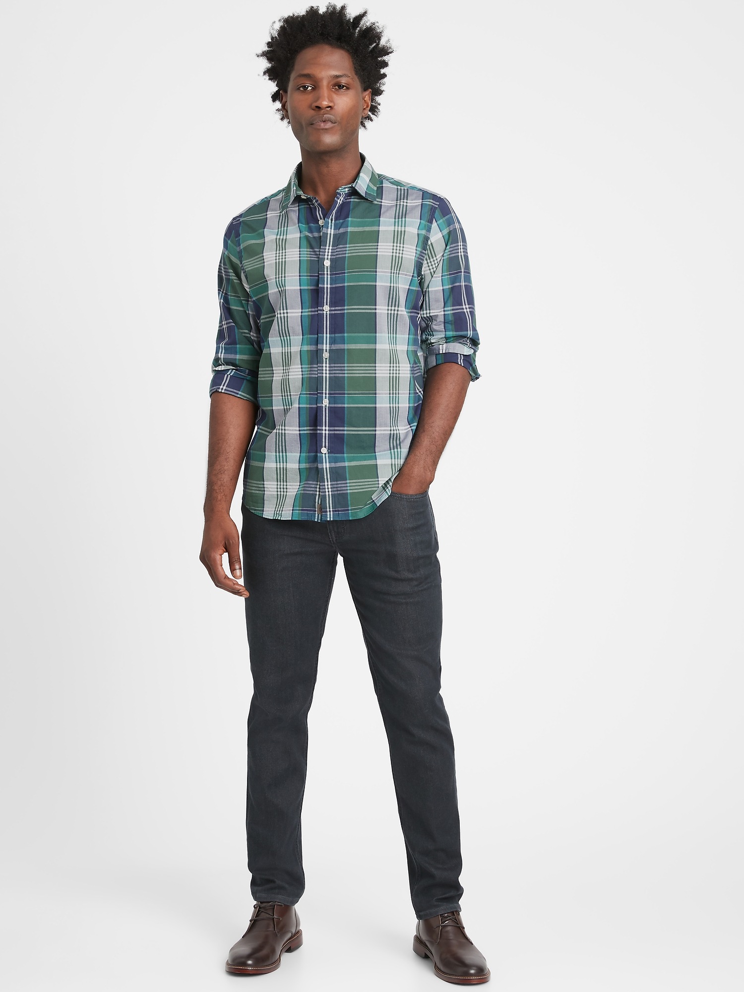 StandardFit Cotton Shirt Banana Republic