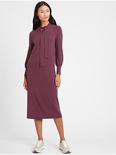 banana republic maroon dress