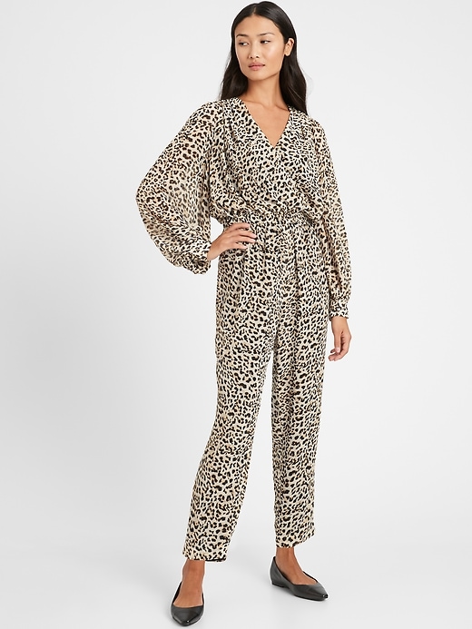 stone polka dot balloon sleeve cardigan