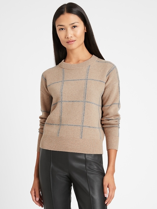 Italian Wool-Blend Sweater | Banana Republic