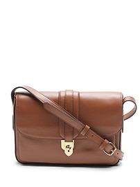 Leather East-West Shoulder Bag | Banana Republic