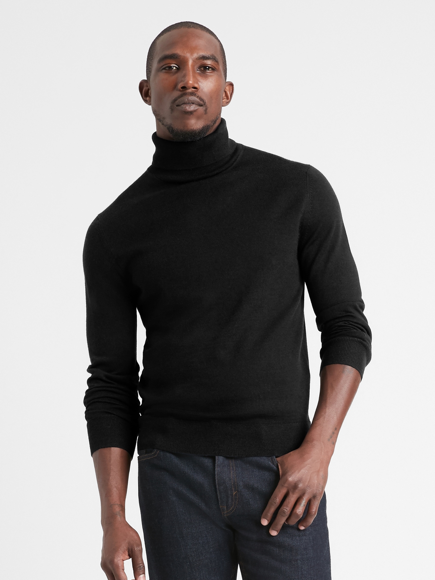 banana republic mens merino wool sweater
