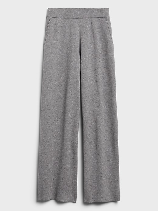 Image number 6 showing, Petite Wide-Leg Sweater Pant