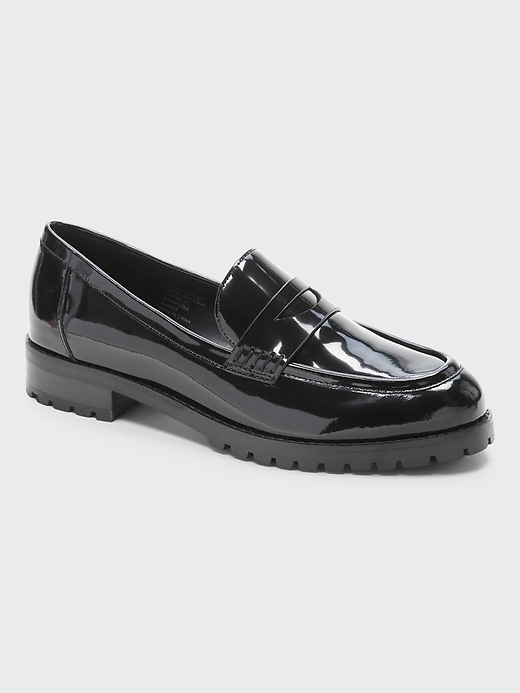 Banana Republic Leather Penny Loafer. 1