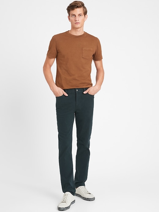 Slim Brushed Traveler Pant