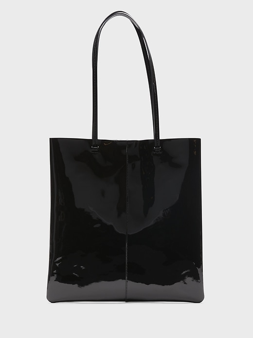 Banana Republic Leather Effortless Tote. 1
