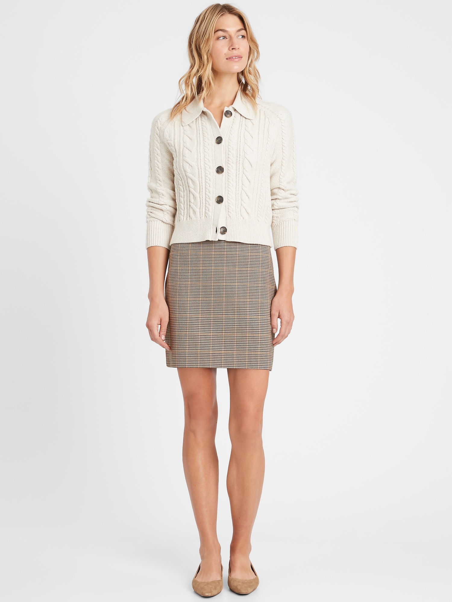 Plaid Sloan Mini Skirt