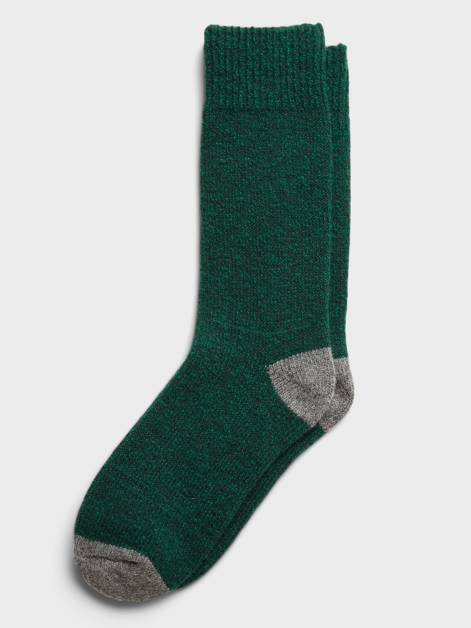 Color-Block Wool-Blend Boot Sock