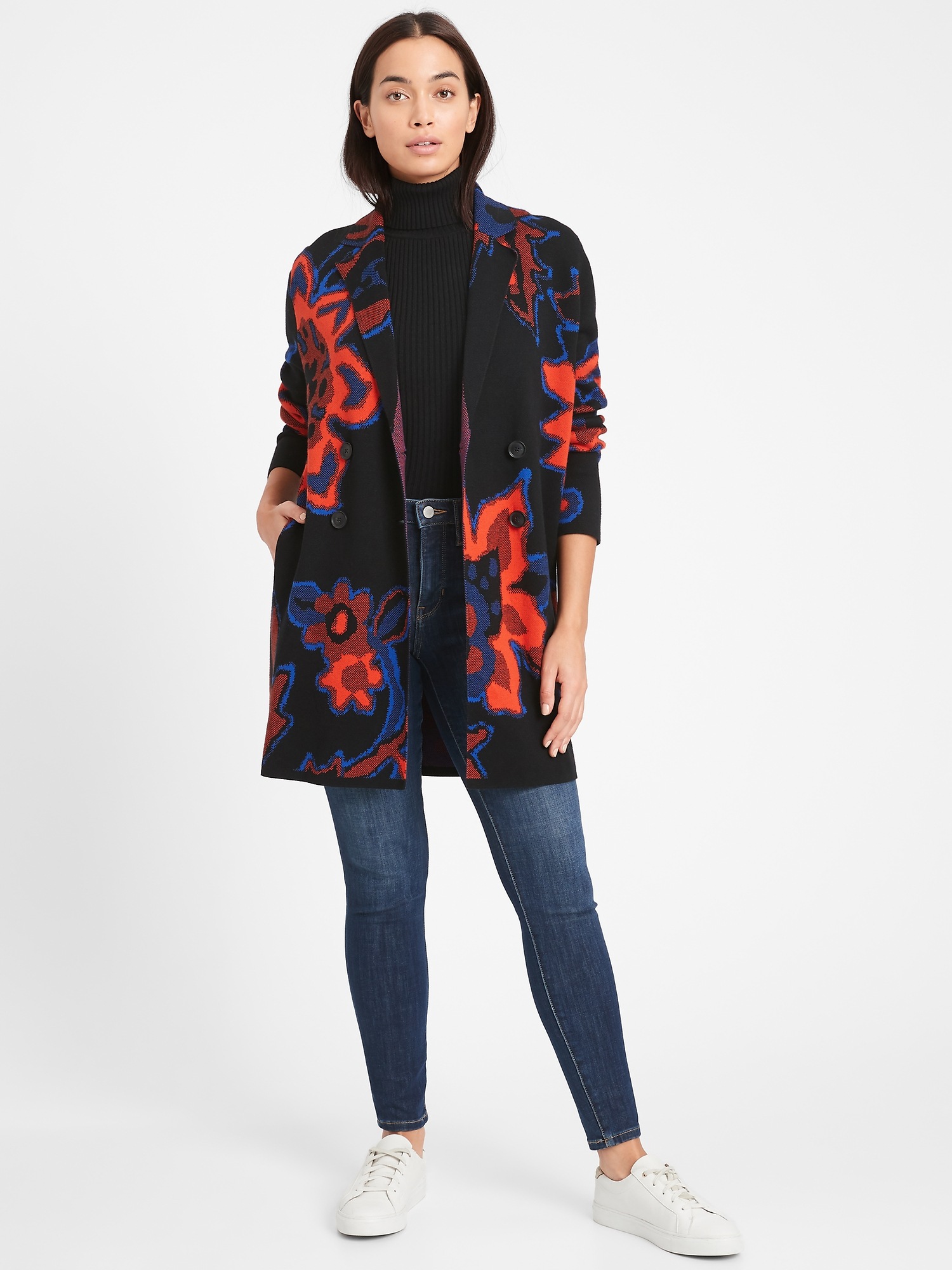 banana republic coatigan
