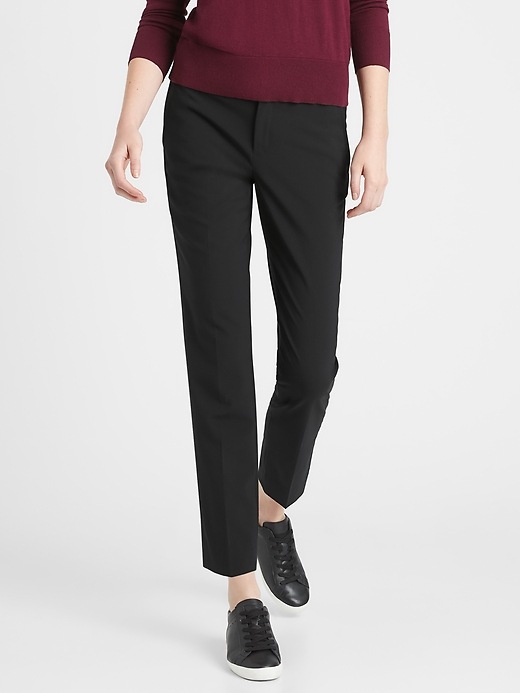 Image number 4 showing, Ryan Slim Straight-Fit Washable Italian Wool Blend Pant