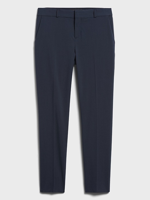 Image number 6 showing, Petite Avery Straight Wool-Blend Pant
