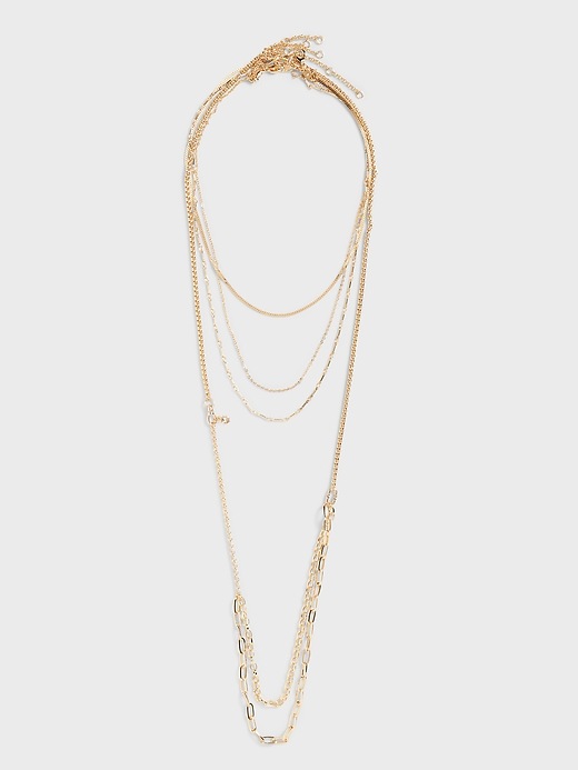 Multi Layered Necklace | Banana Republic