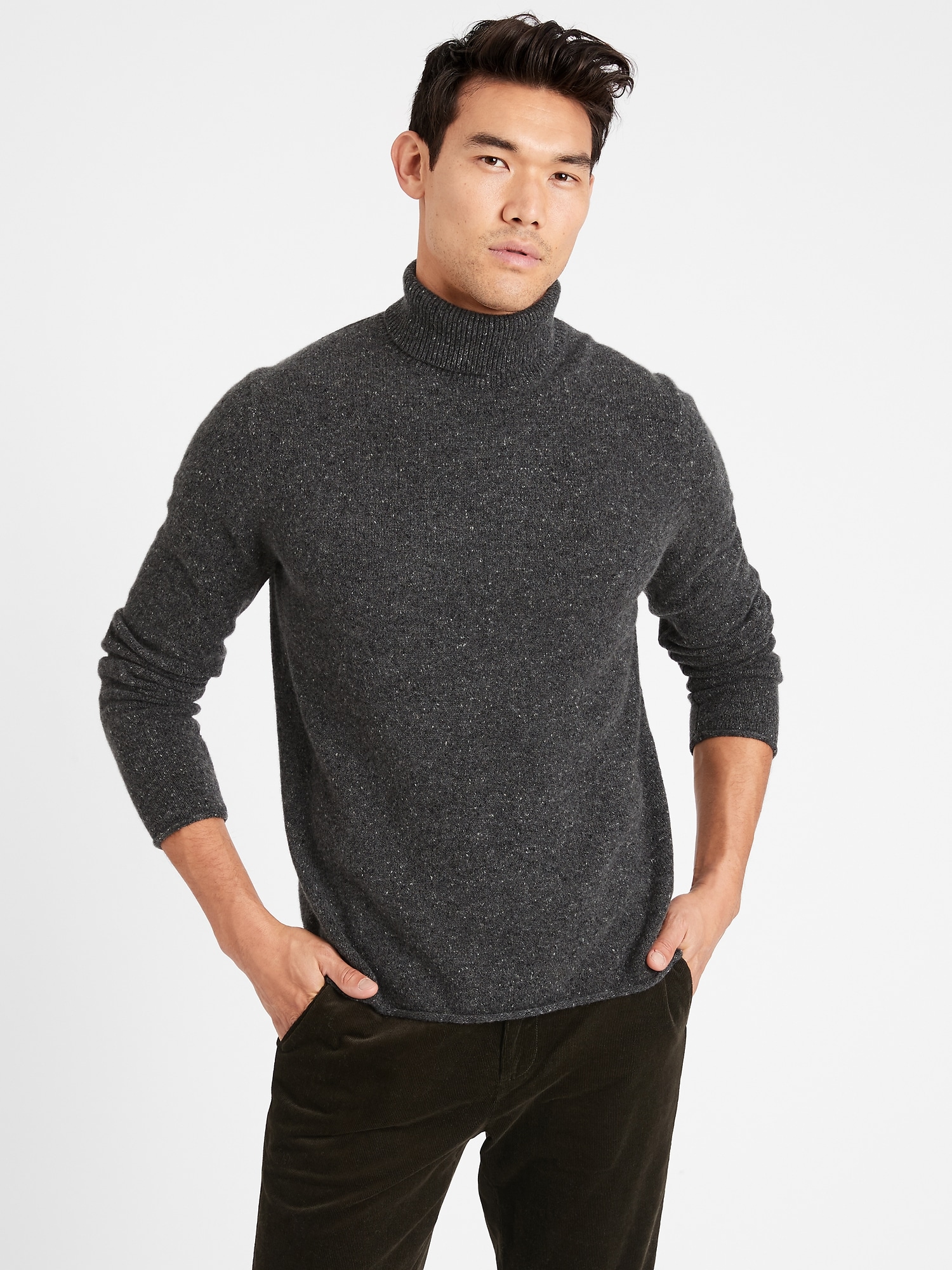 Heritage Recycled Cashmere Turtleneck Sweater