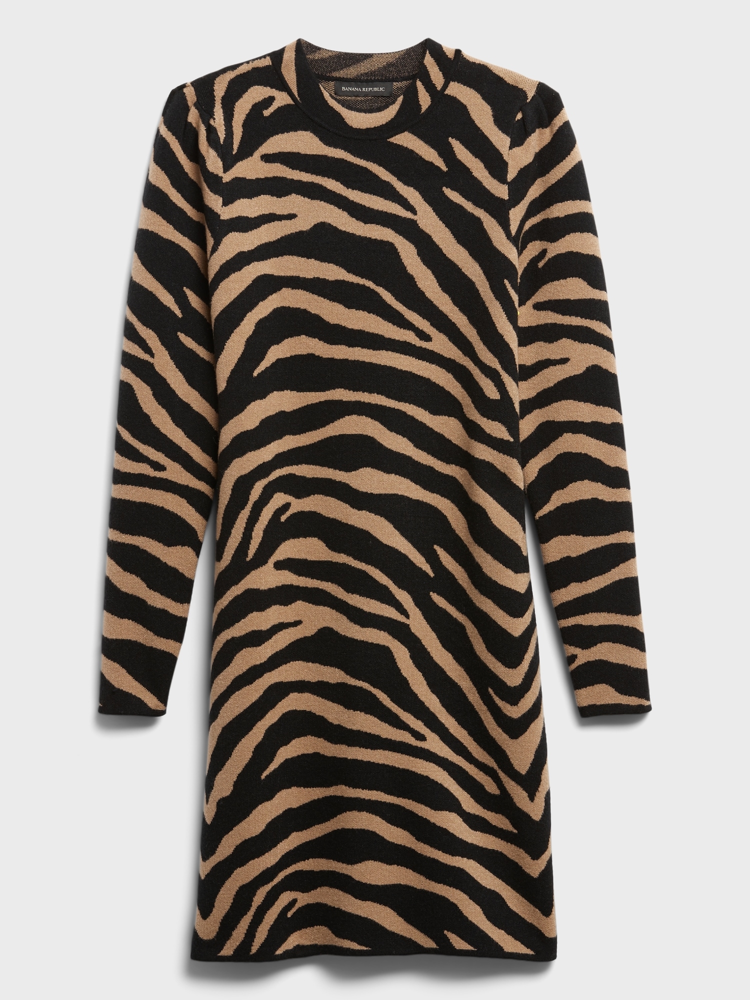 banana republic zebra dress