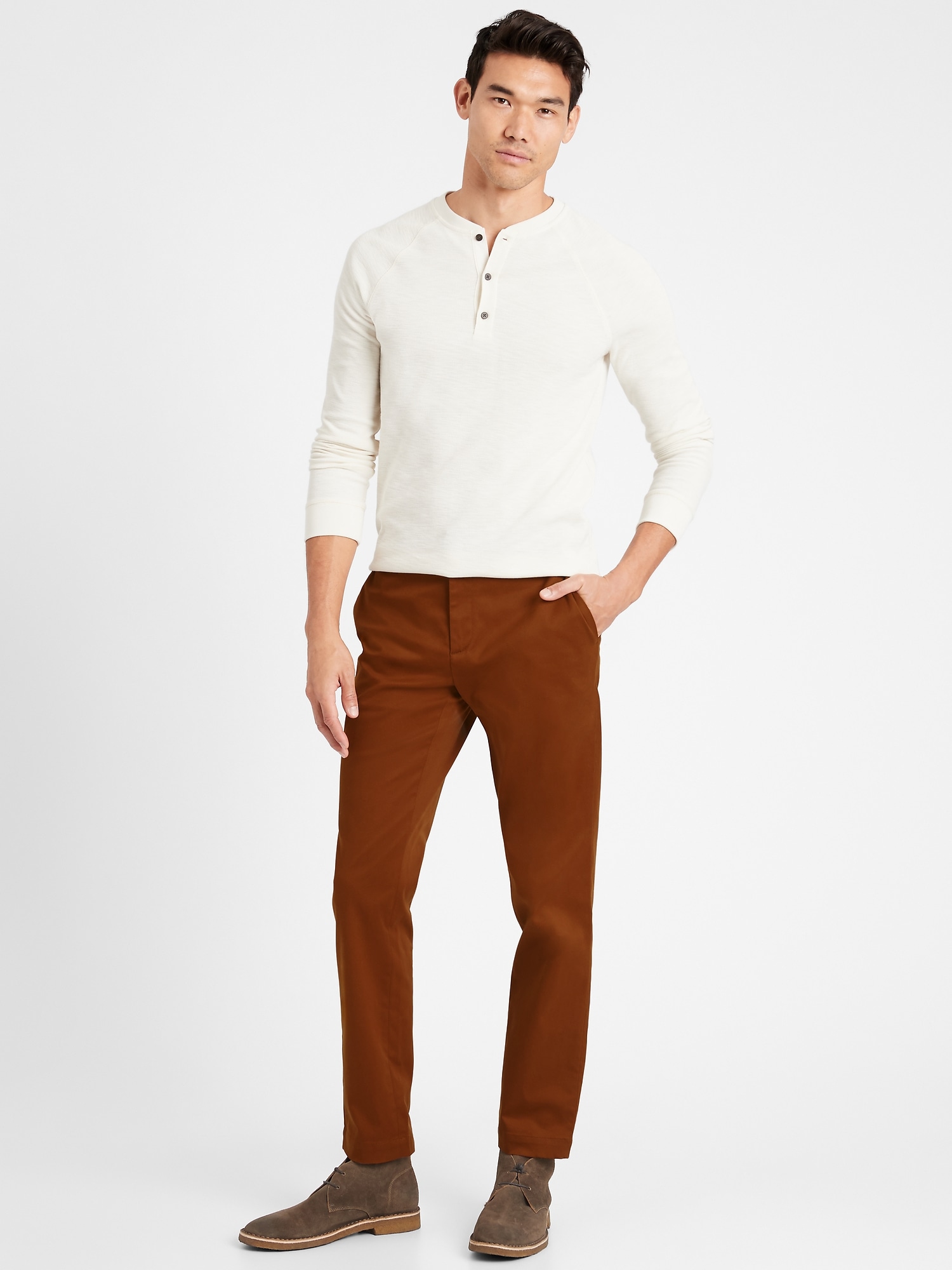 banana republic tapered fit