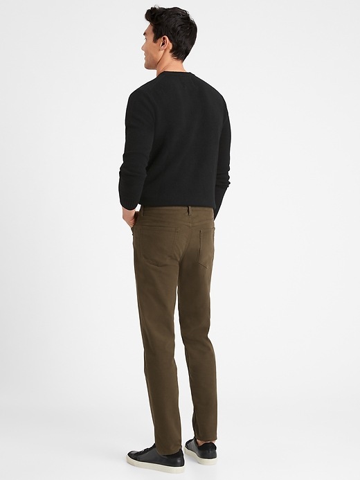 Athletic Tapered Cozy Brushed Traveler Pant