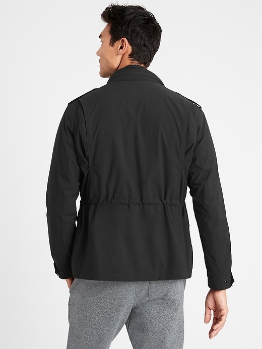 ジャケット・アウター 00s BANANA REPUBLIC wool blouson BLK M Ribbed Shirt Jacket | Banana Republic