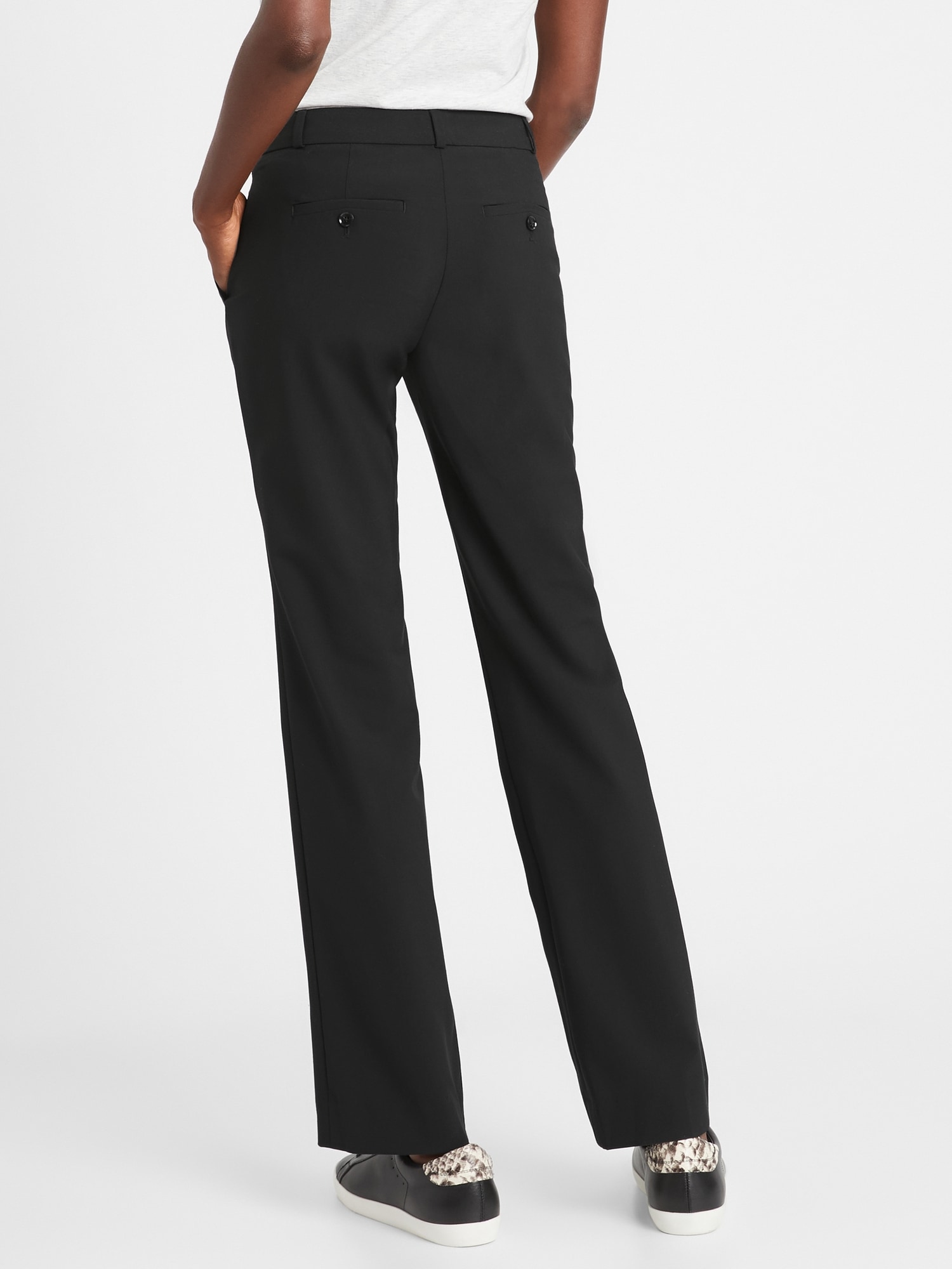 women's wool blend dress pants