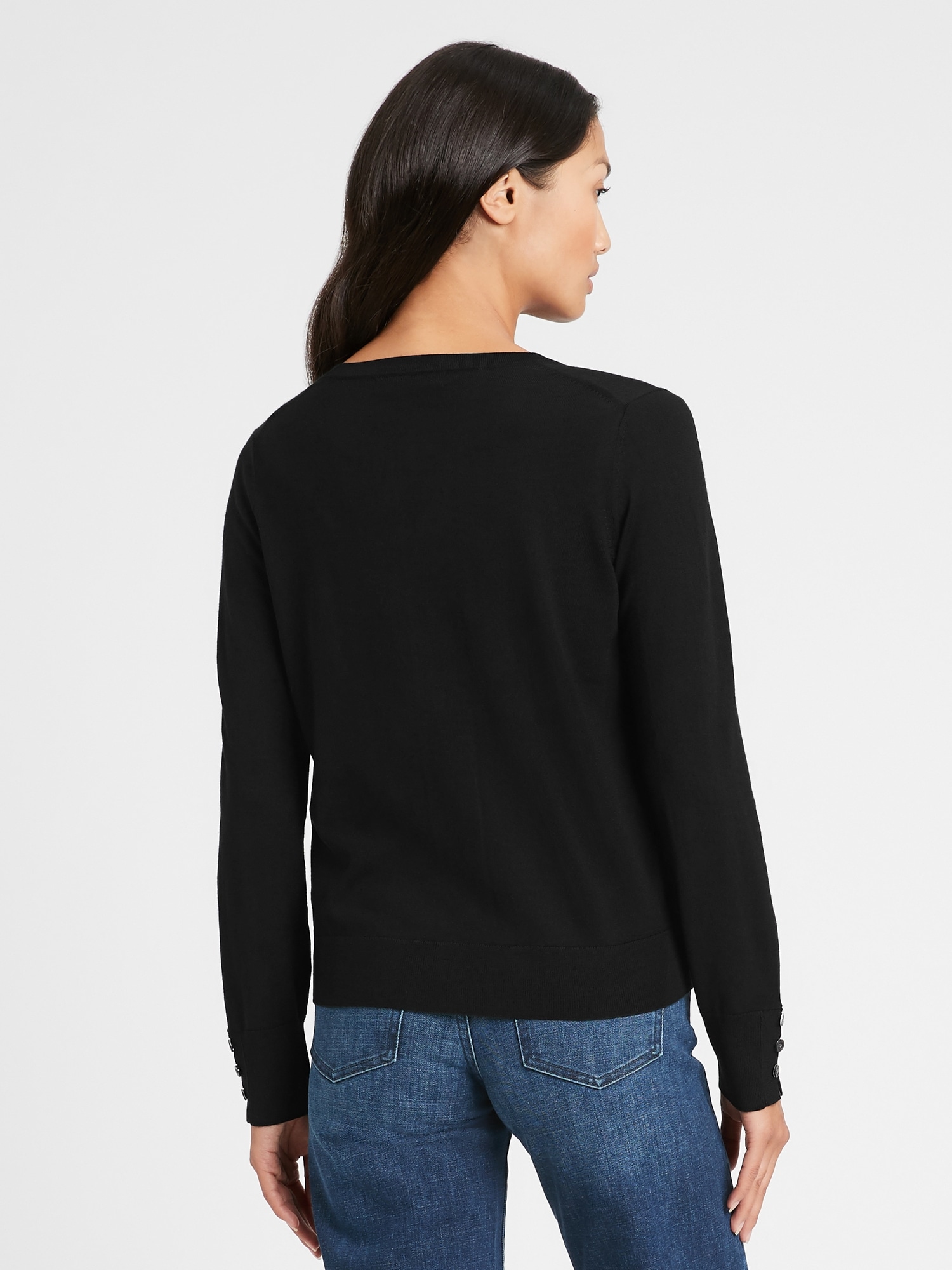 banana republic cardigan petite