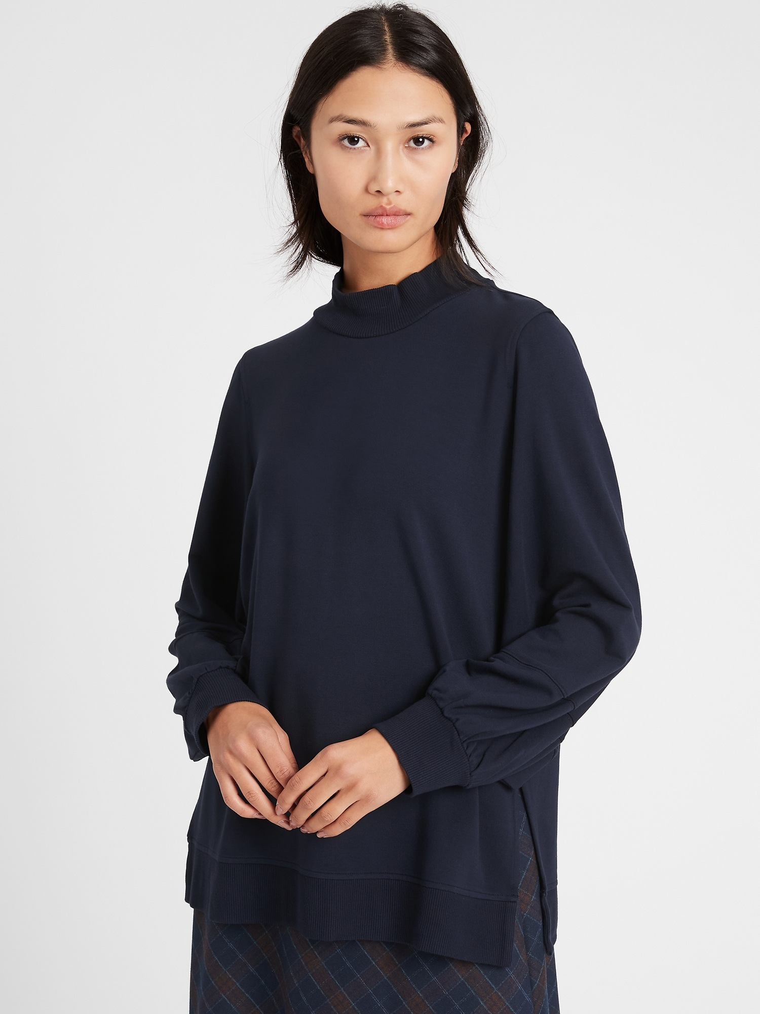 Baby Terry Tunic Sweatshirt | Banana Republic