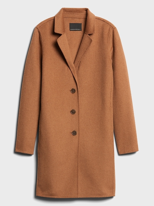 double faced wrap coat banana republic