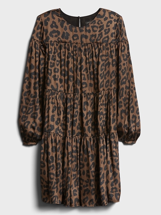 banana republic leopard dress