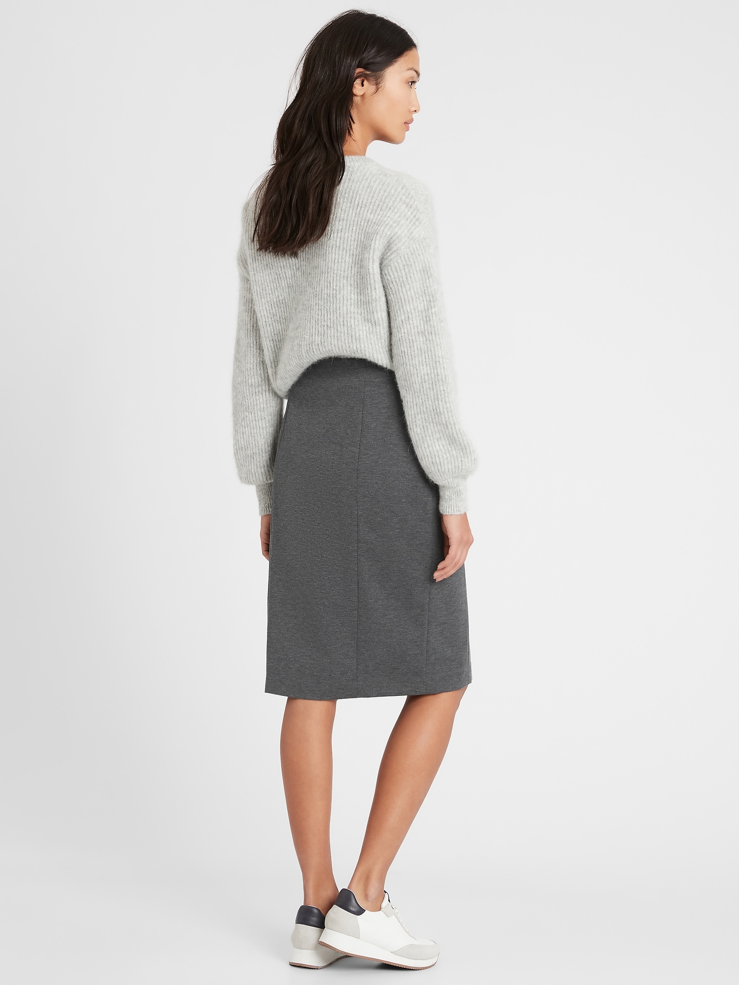 Ponte Pencil Skirt | New York & Company